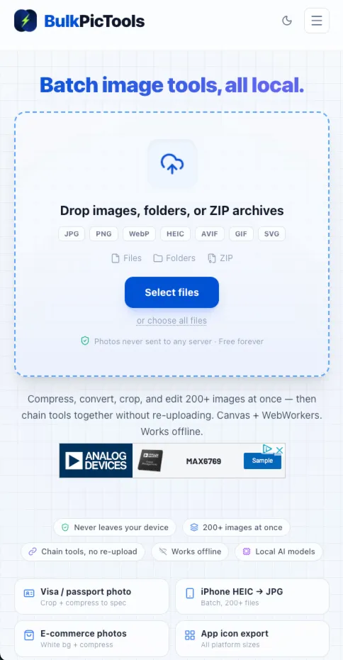 AdSense ad rendering at the correct breakpoint size on mobile after the fix